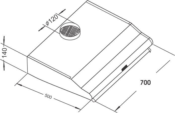 Máy hút mùi Fandi FD-705S lap dat fandi fd 705s - Máy hút mùi Fandi FD-705S