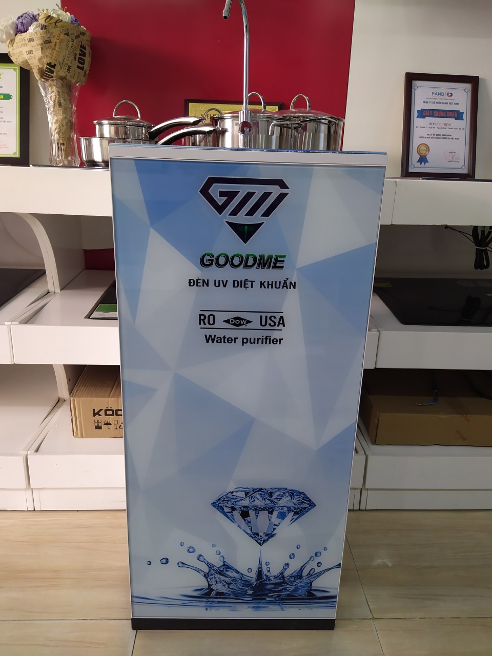 Máy lọc nước Goodme GMRO-08A CV