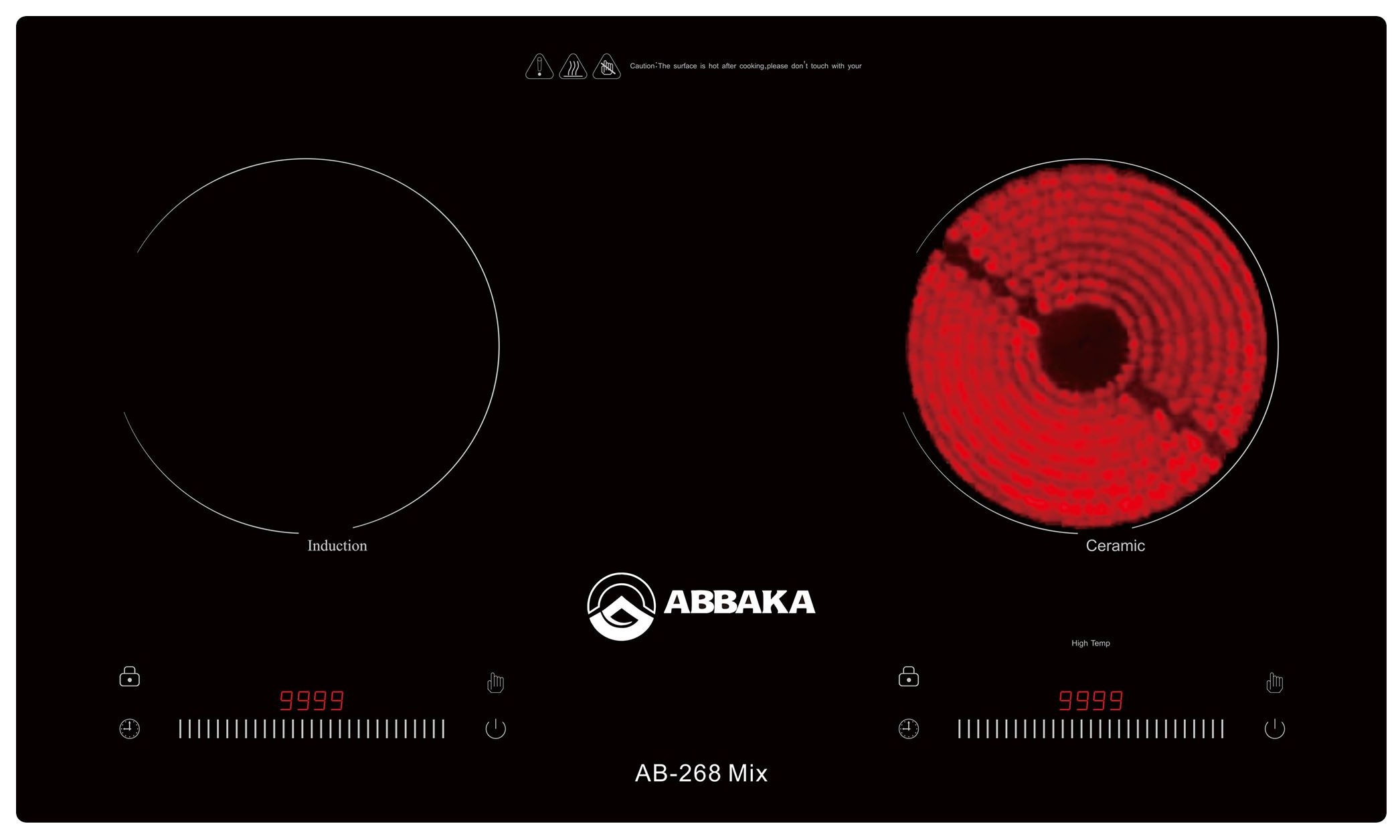 Bếp điện từ Abbaka AB-268MIX