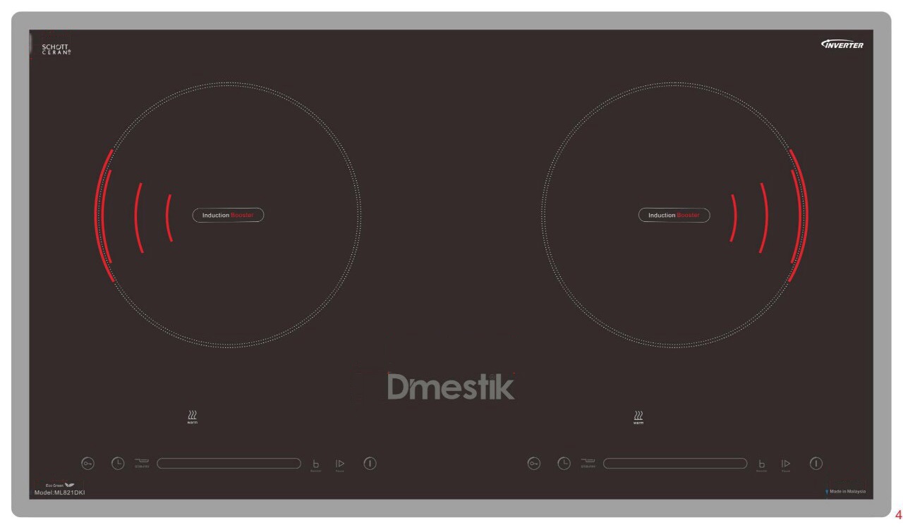 Bếp từ Dmestik ML821DKI