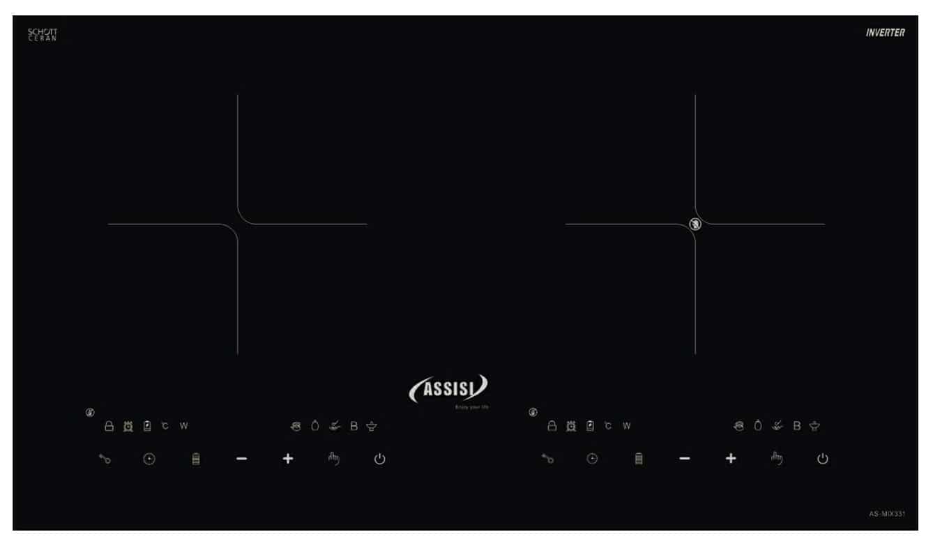 Bếp điện từ Assisi as-mix331