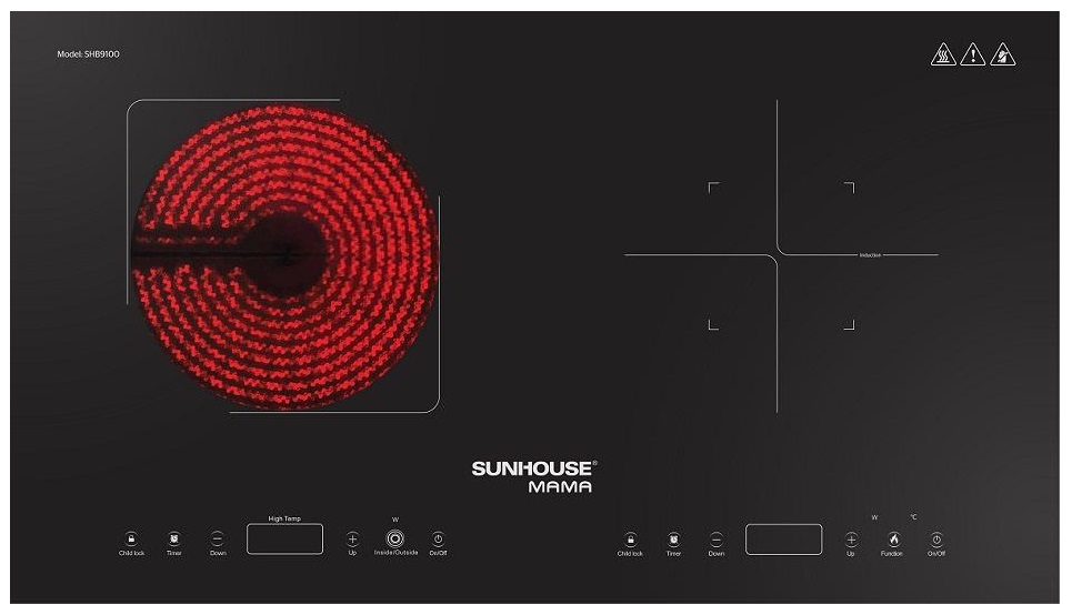Bếp điện từ Sunhouse SHB9100
