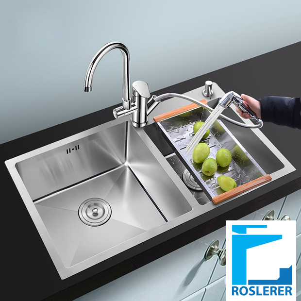 Chậu rửa Roslerer RL04-8245 Lệch