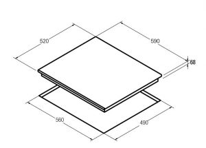 kich thuoc bep tu nodor 300x215 - Bếp từ Nodor ibs 36 antrazit